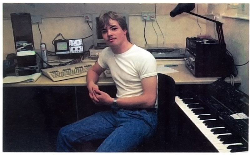 SID composer Martin Galway at Ocean in the mid-1980s